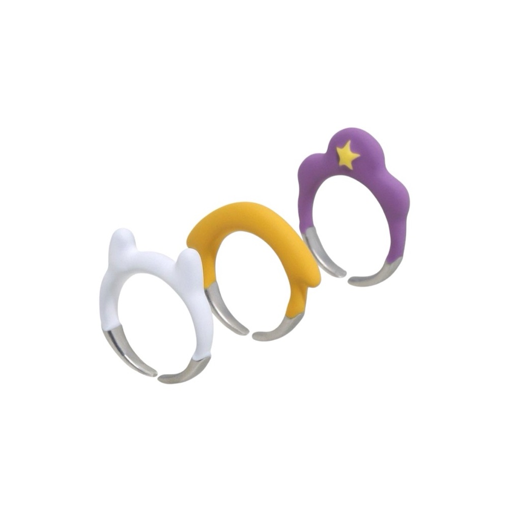 NEW Cartoon Network Adventure Time Character Rings Set - Picture 2 of 2